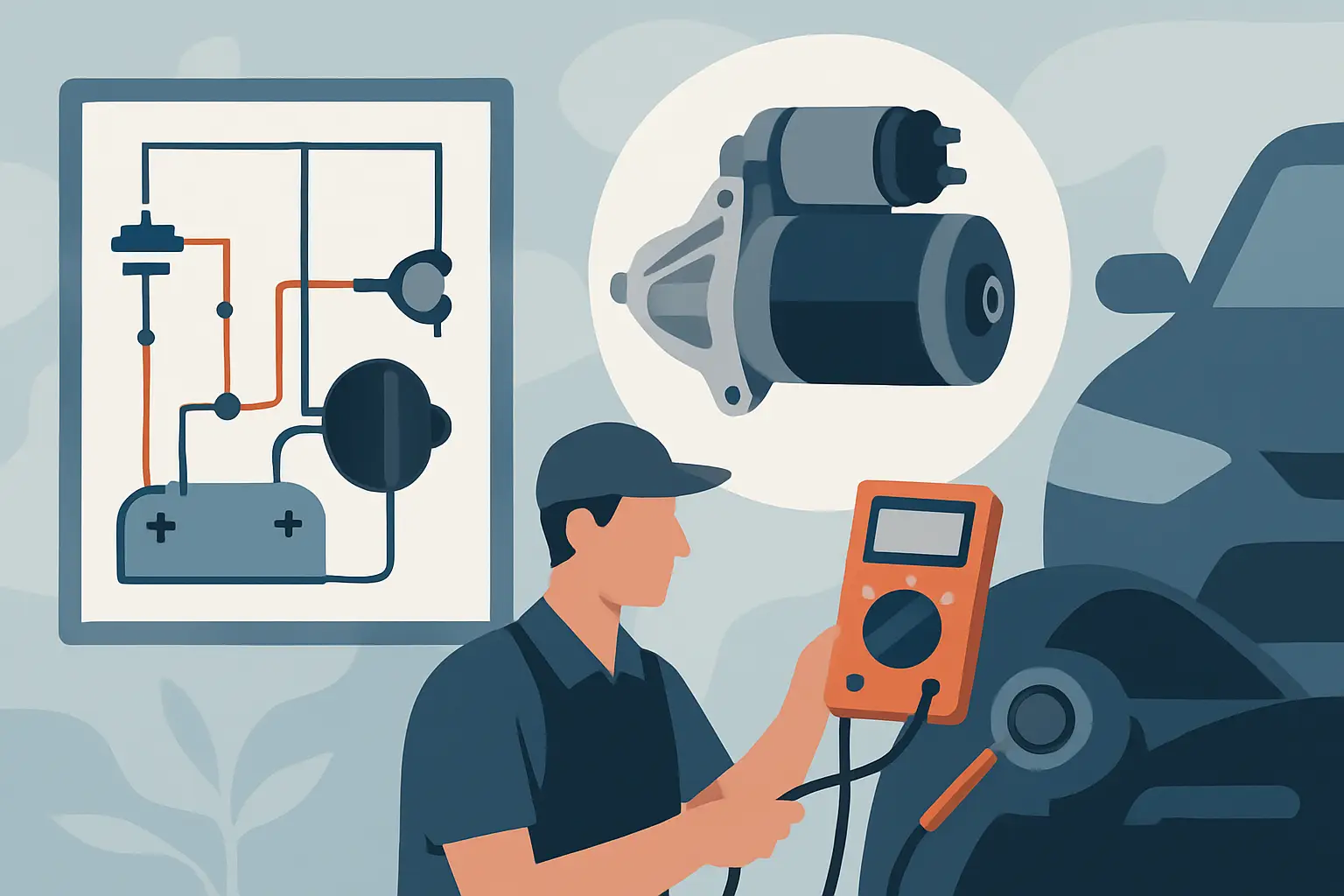 Starter Wiring Diagram: Read It, Test It, Fix It