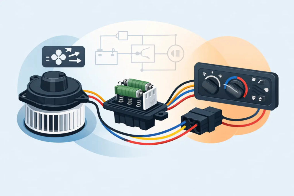 Blower Motor Resistor Wiring Diagram Basics