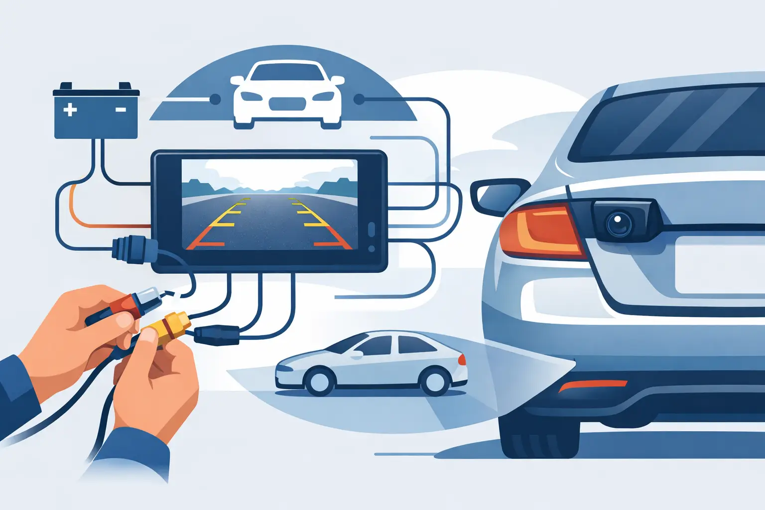 Backup Camera Wiring Diagram Vehicle Specific