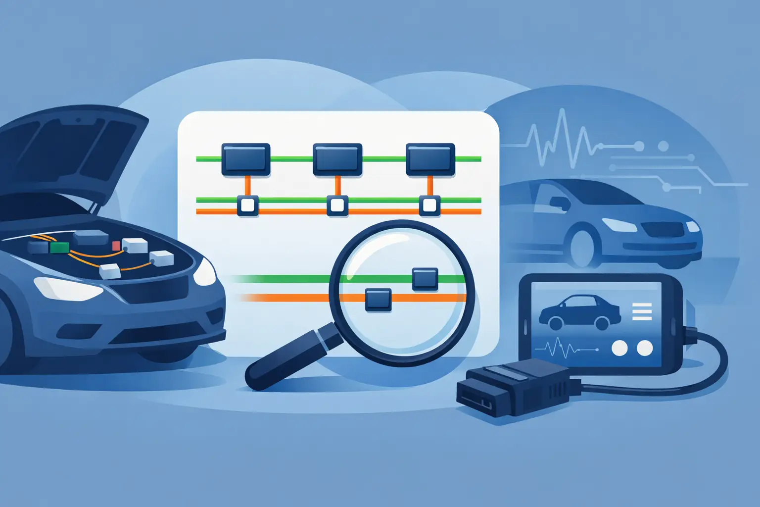 CAN Bus Wiring Diagram for Diagnostics